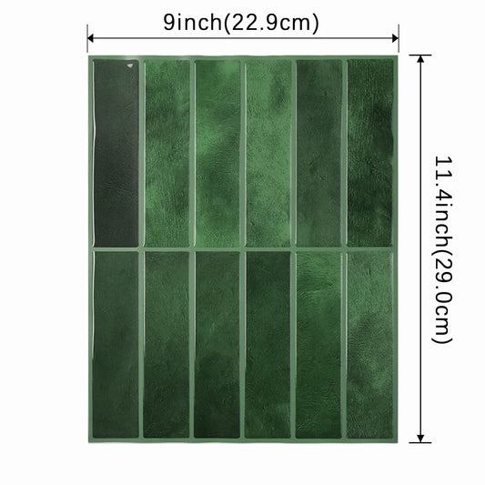 10/30/50Pcs 3D Self-Adhesive Wall Imitation Tile Stickers Removable Self-Adhesive Waterproof Stickers for Bedroom Living Decor